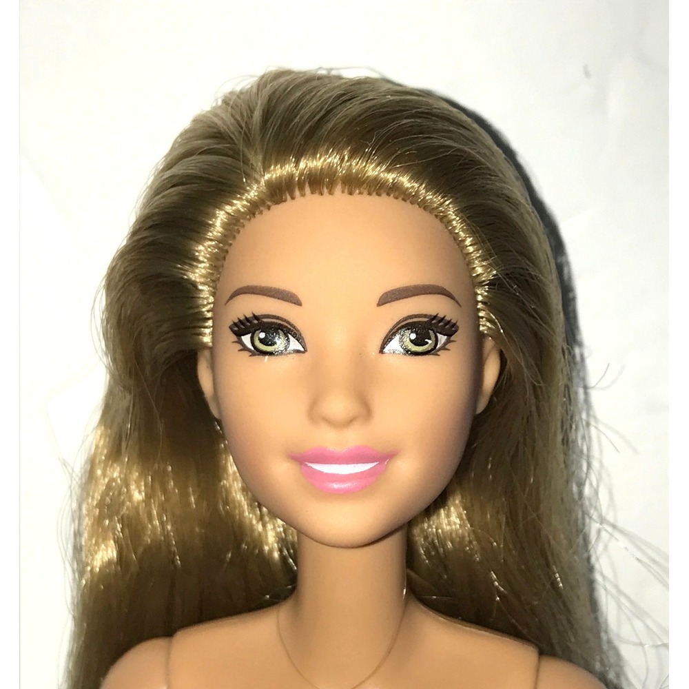 Nude Barbie 2017 You Can Be Careers Optometrist Blonde Brown Eyed FMT48 Doll